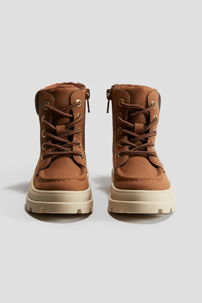 H&M Lace-Up Boots