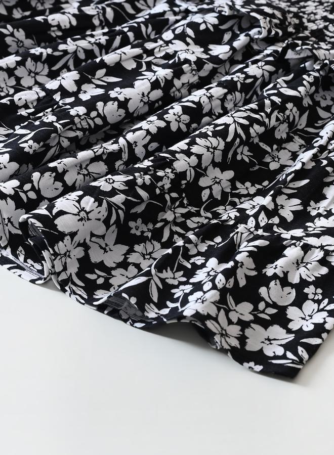 بيلا مودا فستان سموك بنقشة الزهور - Image 5