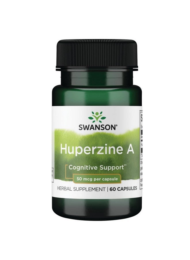 Swanson Huperzine A 50 mcg 60 Capsules - Image 1