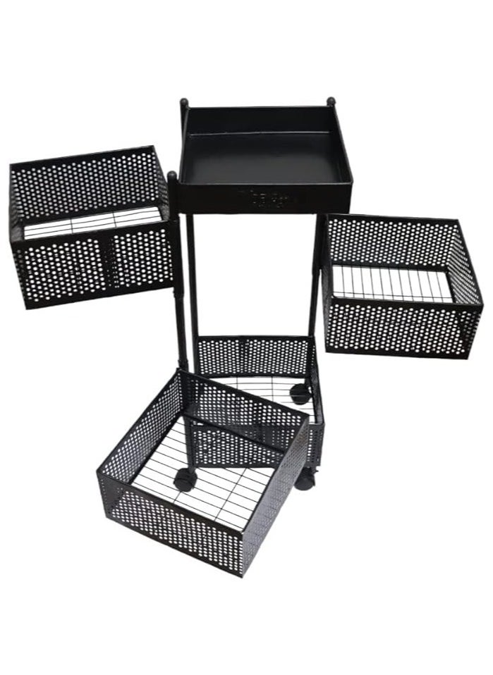 Tiba Metal turbo, 4 round, large square, anti-rust, 360 degree rotation, new shape  - Image 2