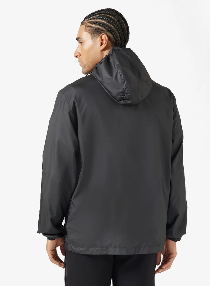 Seventy Five Relaxed Fit Zip Through Hooded Jacket