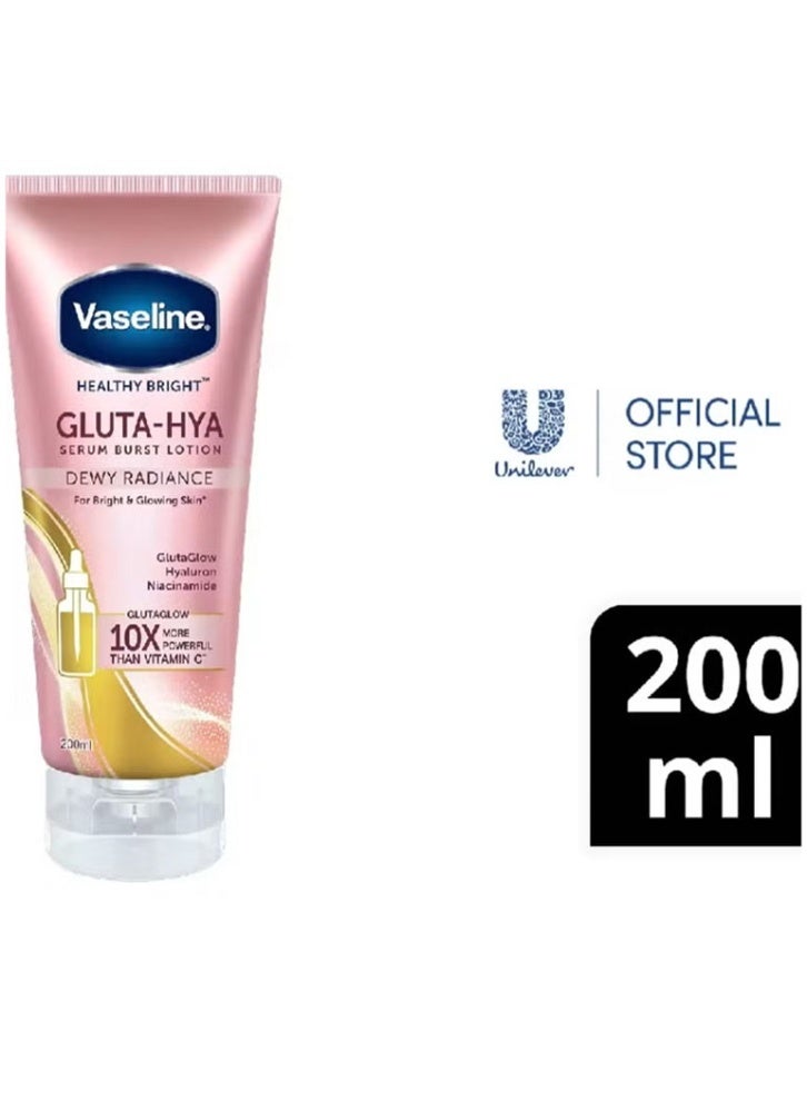 Vaseline Gluta Hyaluronic Acid Serum Lotion for Soft Glow, 200ml - Image 2