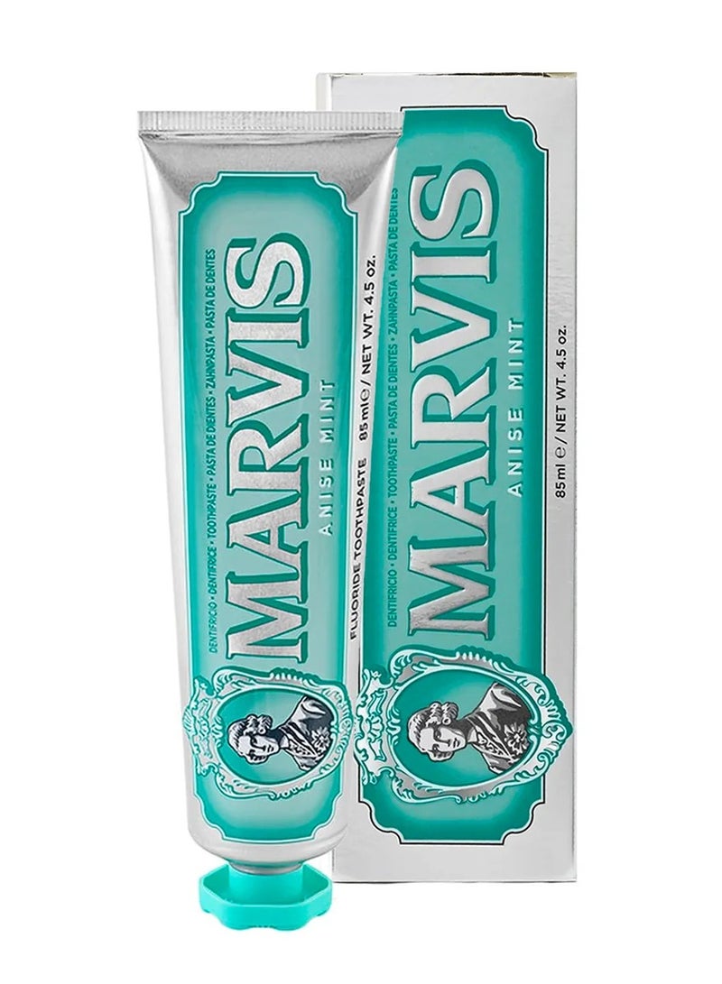Marvis Aniseed Mint Toothpaste 85ml - Image 1