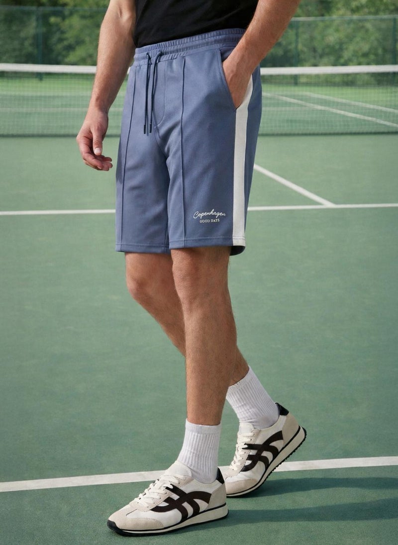 Nobero Copenhagen Shorts | Men’s Shorts | Regular Fit | 260 GSM 100% Cotton Terry | Breathable Comfort for Daily Wear | Elasticated Drawstring Waist + Side & Welt Pockets | Available in 5 Colours - Image 1