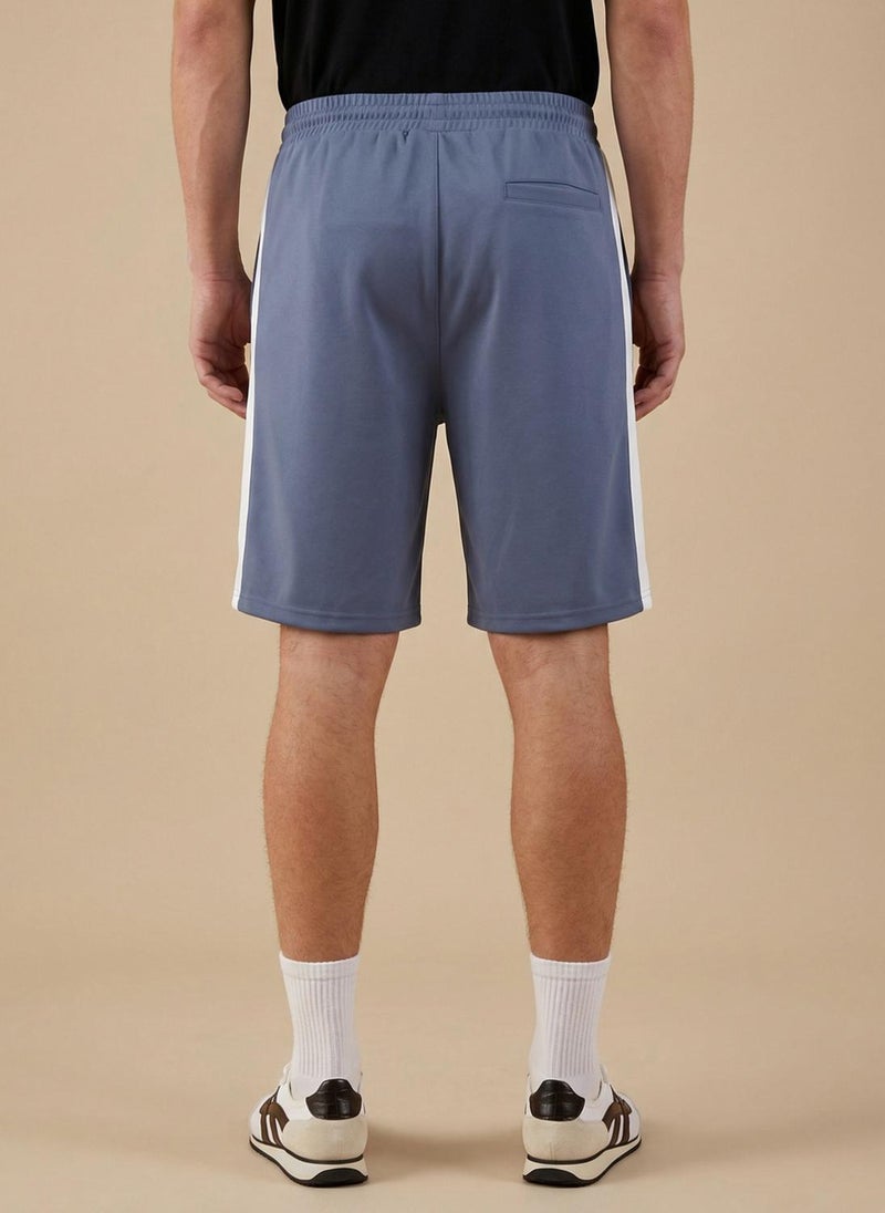 Nobero Copenhagen Shorts | Men’s Shorts | Regular Fit | 260 GSM 100% Cotton Terry | Breathable Comfort for Daily Wear | Elasticated Drawstring Waist + Side & Welt Pockets | Available in 5 Colours - Image 3