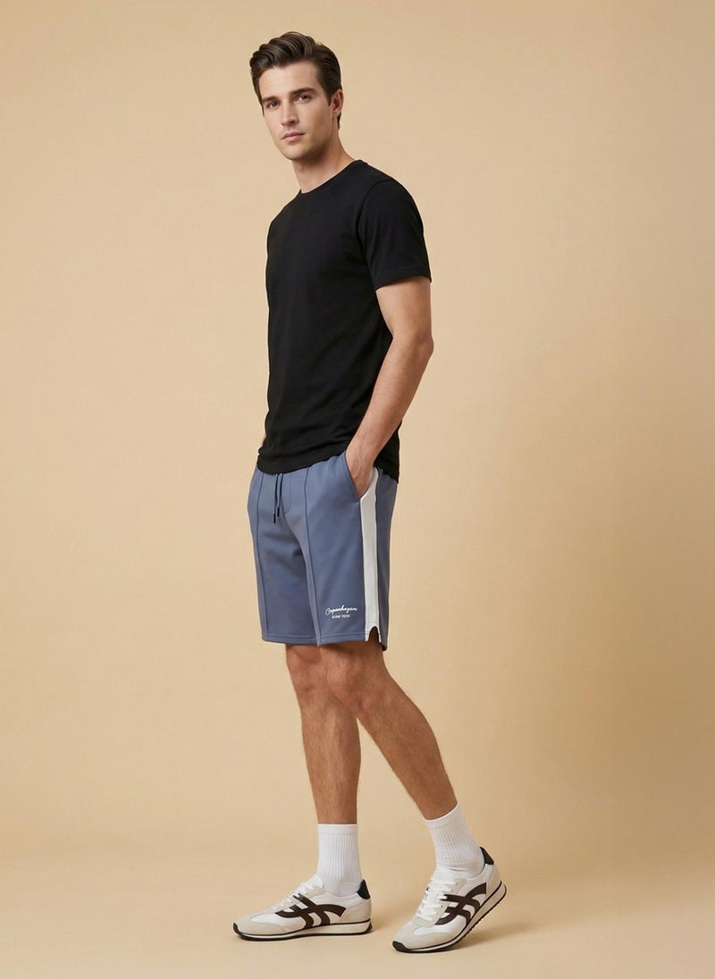Nobero Copenhagen Shorts | Men’s Shorts | Regular Fit | 260 GSM 100% Cotton Terry | Breathable Comfort for Daily Wear | Elasticated Drawstring Waist + Side & Welt Pockets | Available in 5 Colours - Image 5