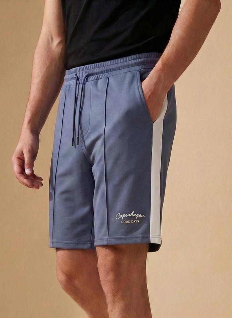 Nobero Copenhagen Shorts | Men’s Shorts | Regular Fit | 260 GSM 100% Cotton Terry | Breathable Comfort for Daily Wear | Elasticated Drawstring Waist + Side & Welt Pockets | Available in 5 Colours - Image 4