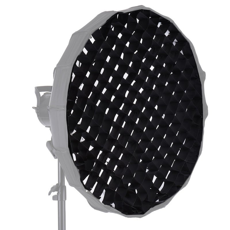 Black Honeycomb Grid 31.5In/80Cm - Loop Fastener Design Easy Install Foldable Durable Material Octagon Softbox Grid for Professional Portrait Product Photography - Image 1