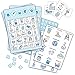 Levitatinyear Baby Shower Bingo Game Gender Reveal Themed Party Games with 24 Players Blue Baby ShowerGender RevealPregnancy Announcement Party Supplies Activities - Image 3