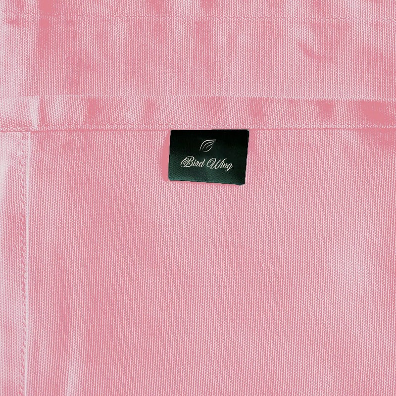 BIRDWING Dining Table Napkins 12 pcs Set of Large 43 x 43 cm (17 x 17 inch) - Blush Pink - Absorbent Heavy Cotton Party Fabric Machine Washable for Home Restaurant Banquet & Hotel - Image 4