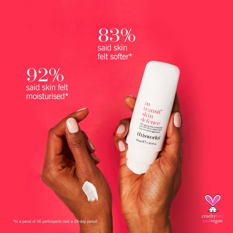 THISWORKS This Works In Transit Skin Defence 1.35 Oz - Image 2