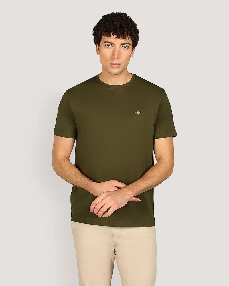 غانت تيشيرت بأكمام قصيرة درع عادي