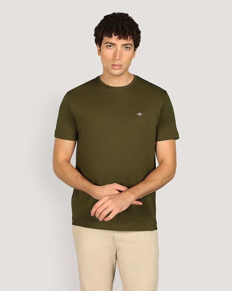 غانت تيشيرت بأكمام قصيرة درع عادي