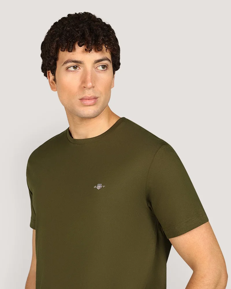 GANT  Regular Shield Short Sleeve T-Shirt for Men | Best Price UAE