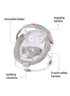 Bright Starts Ingenuity InLighten Baby Bouncer  - Image 3