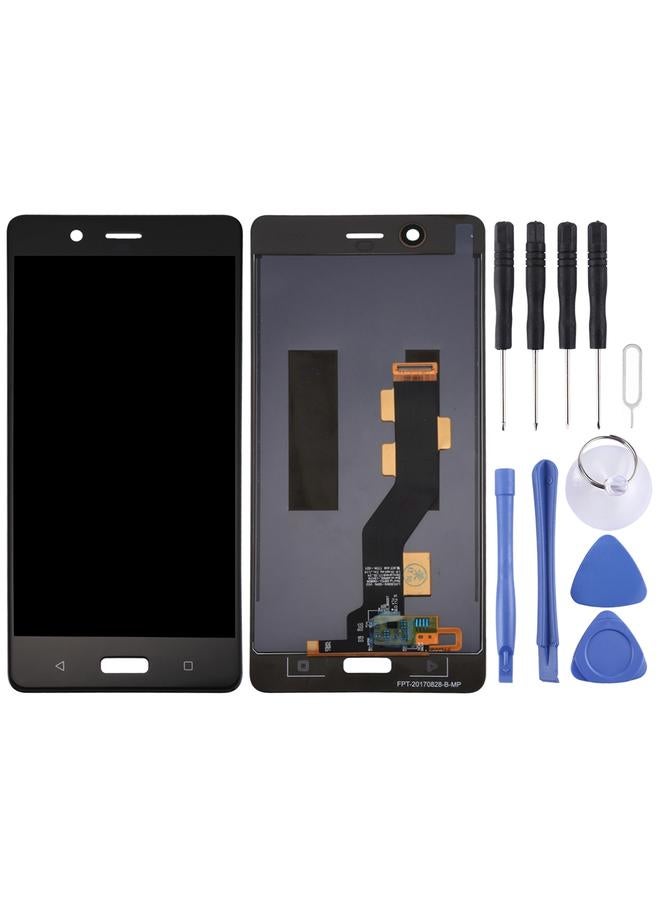 erorex Replacement TFT LCD Screen for Nokia 8 / N8 TA-1012 TA-1004 TA-1052 with Digitizer Full Assembly Black - Image 1