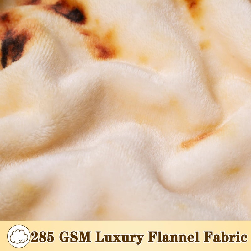 mermaker Burritos Tortilla Swaddle Blanket Baby for Toddler Newborn, 285 GSM Soft Flannel Taco Wrap Blanket Funny Gifts for Baby Shower Boys Girls, 36 inch - Image 5