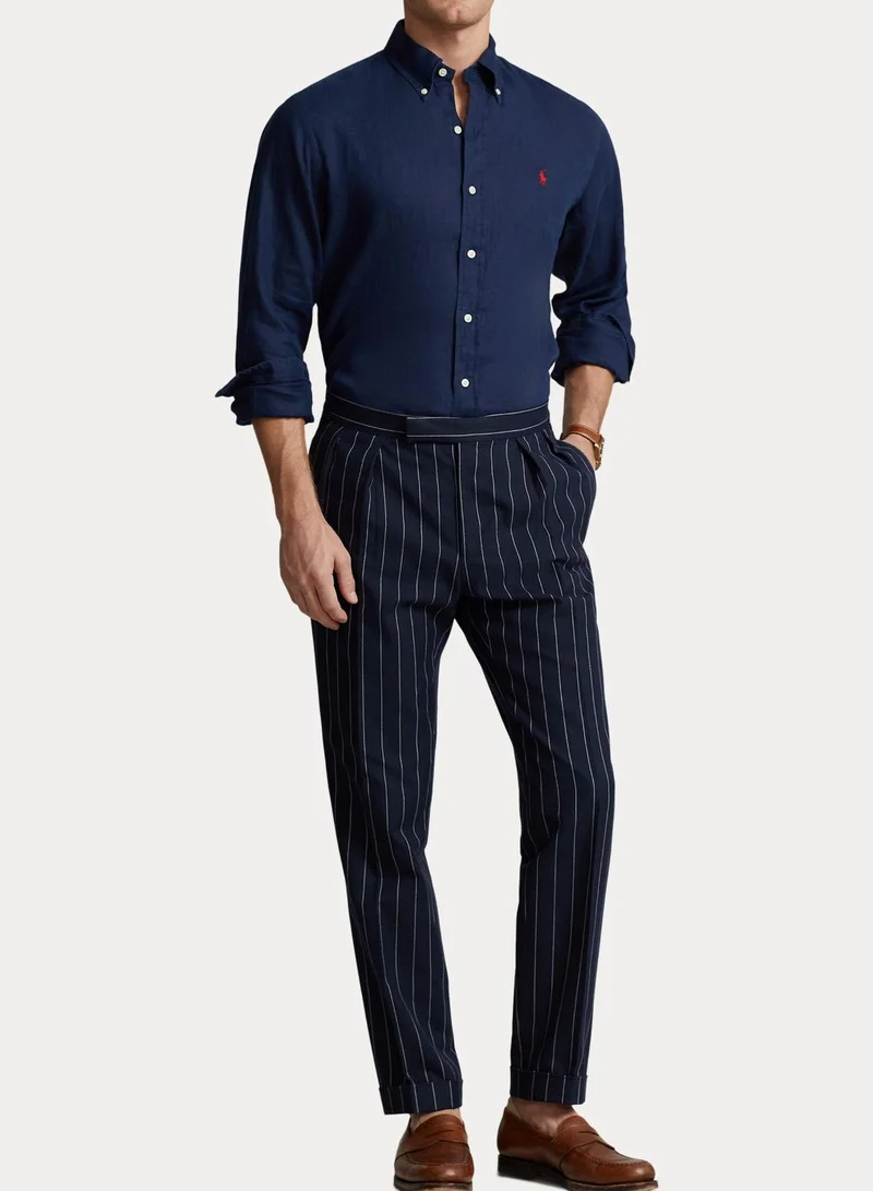 POLO RALPH LAUREN Custom Fit Linen Shirt