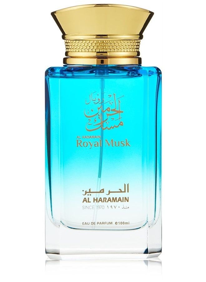 Al Haramain - Royal Musk Eau De Parfum Spray, 3,4 Ounce (Unisex) - Image 1
