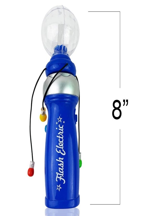 ArtCreativity Light Up Galaxy Spinner Wand, 8 Inch Spinning Light Up Toy for Kids with LED Effects, Batteries Included, Fun Gift for Boys & Girls, Birthday Party Favor, Carnival Prize, Blue - Image 3
