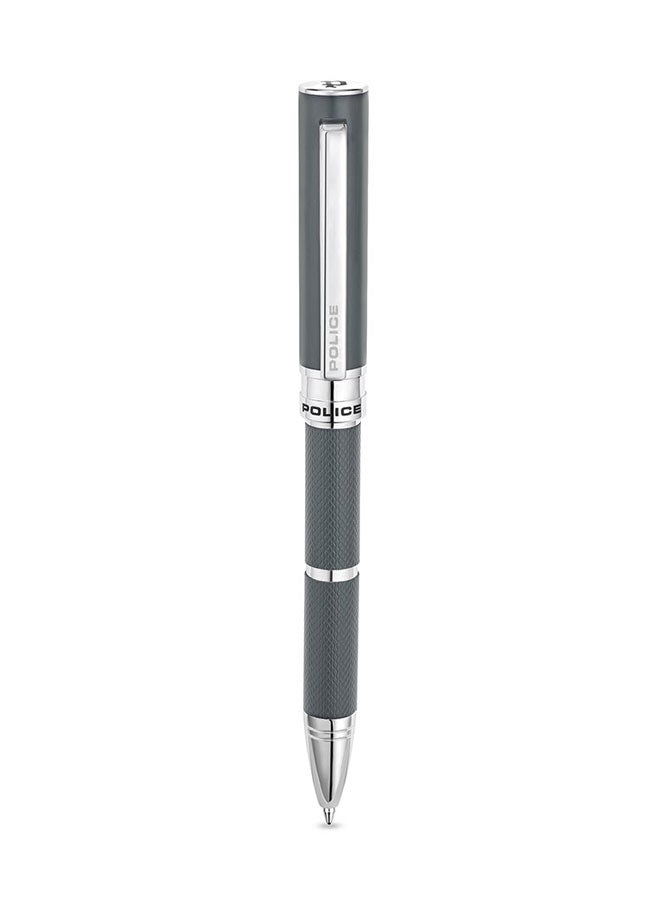 POLICE Grey Ballpoint Pen Sleek Design - Image 1