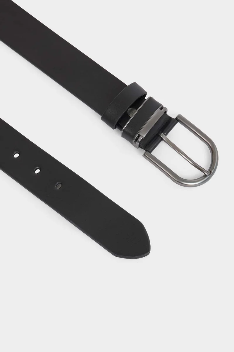Defacto  Man Rectangle Clasp Faux Leather for Men | Best Price UAE