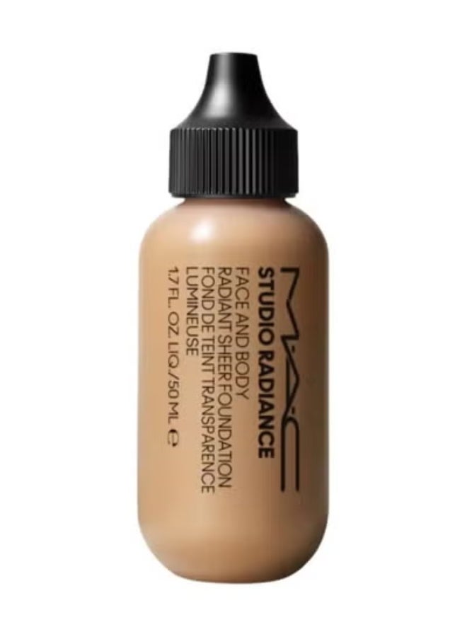 Studio Radiance Face and Body Radiant Sheer Foundation - C3