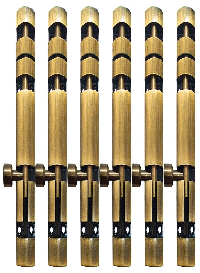 Life Vision Zaylo Tower Bolt 6 inch Aluminium, Antique Finish, Pack of 6 Piece - Image 1