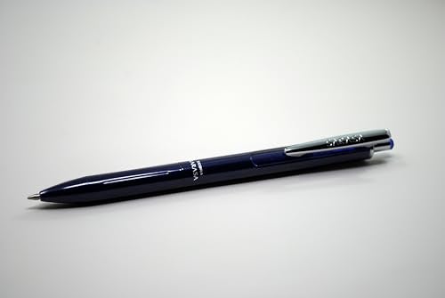 Zebra Pen SARASA Grand Retractable Gel Pen Solid Brass Barrel FastDrying Black Ink 07mm Point Ideal for the LeftHanded Eliminates Smudging Navy Brass Barrel 1Pack 45211 - Image 3