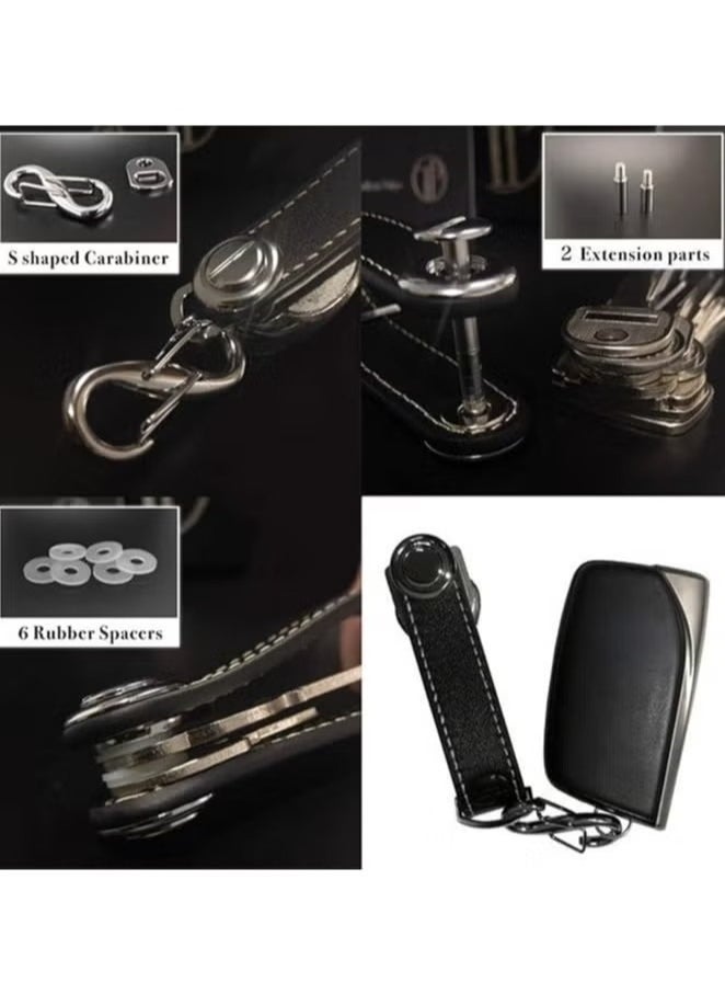 Key Holder Aluminium Smart Key Wallet Holder  - Image 4