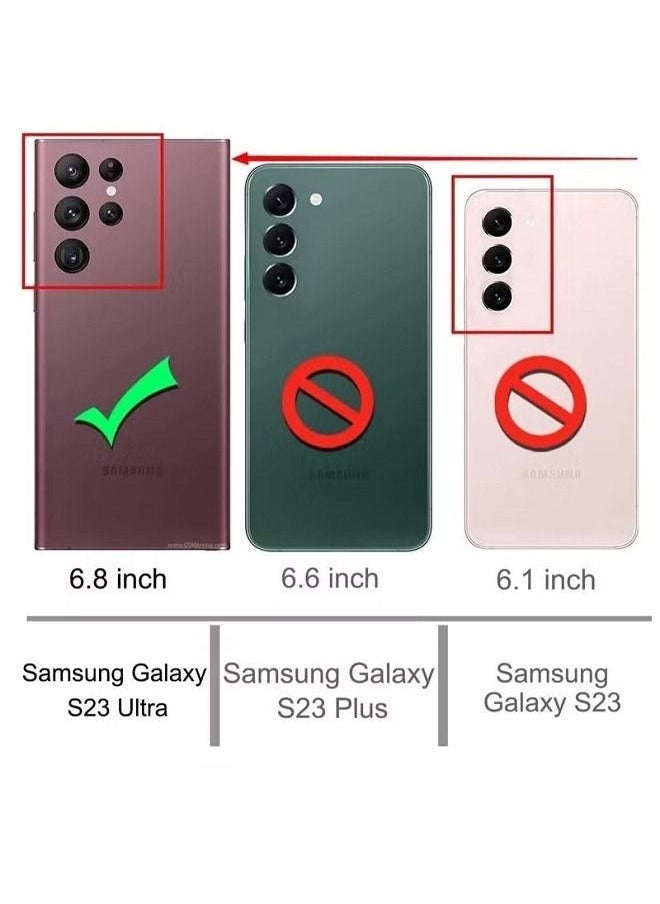 Raxoom Samsung Galaxy S23 Ultra Clear Cover Case soft TPU Transparent Silicone Rubber Back Protective Case shock Absorbent Reinforced Corner for Samsung Galaxy S23 Ultra Clear - Image 4