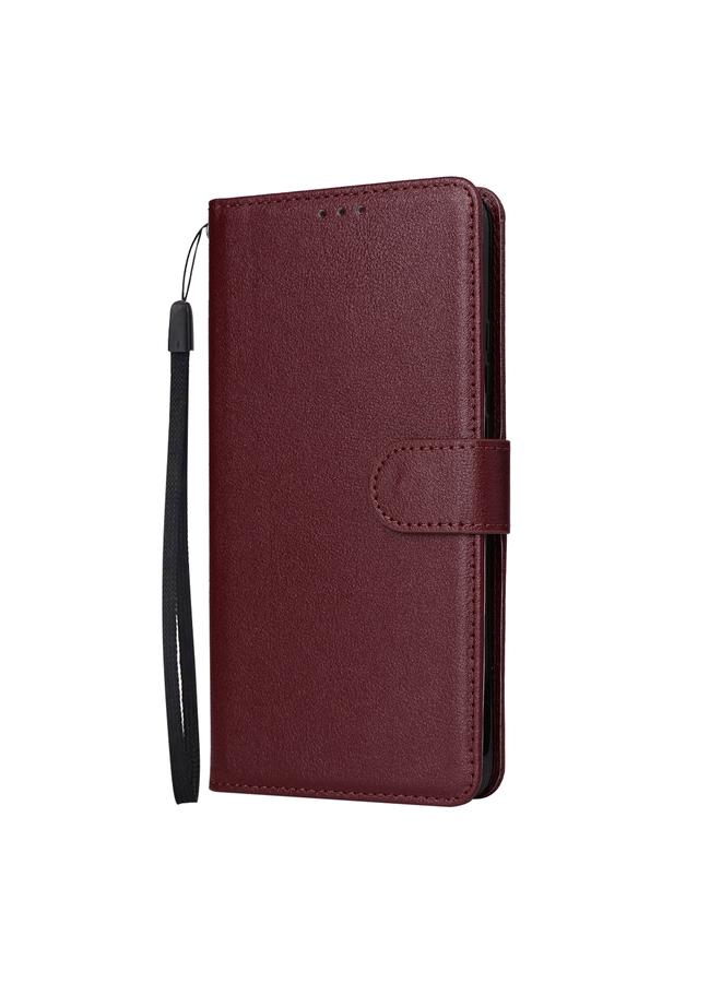 S-TOP Case For OPPO A15 / A15s / A35 Multifunctional Horizontal Flip Leather Case with Three Card Slot - Image 2