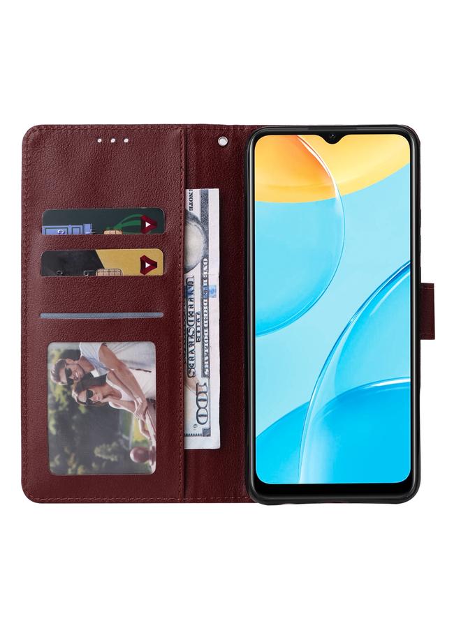S-TOP Case For OPPO A15 / A15s / A35 Multifunctional Horizontal Flip Leather Case with Three Card Slot - Image 4