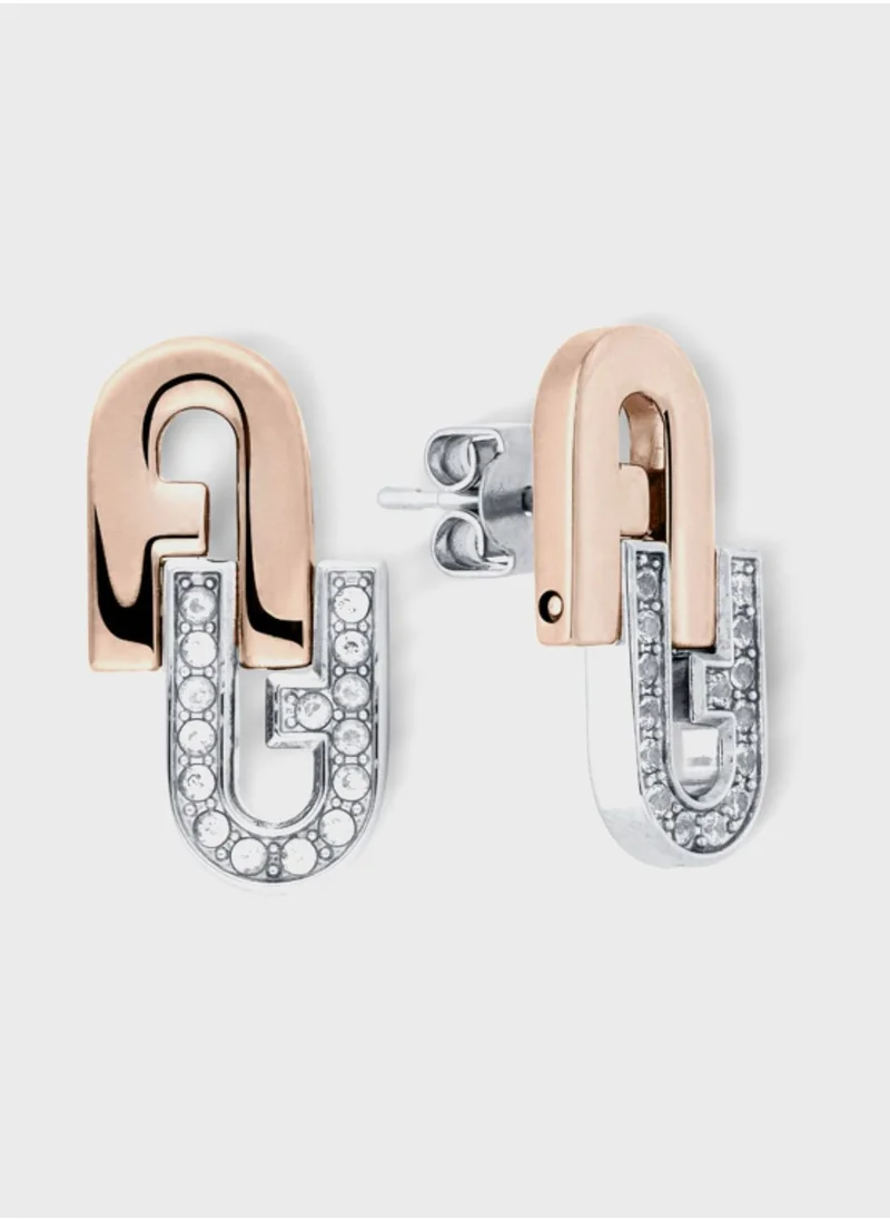 Furla Arch Drop Earrings