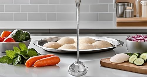 TENNYSON IDLY COOKER STAND CUP AND ROD 3 INCHES SUITABLE FOR 3 PLATES.  - Image 1