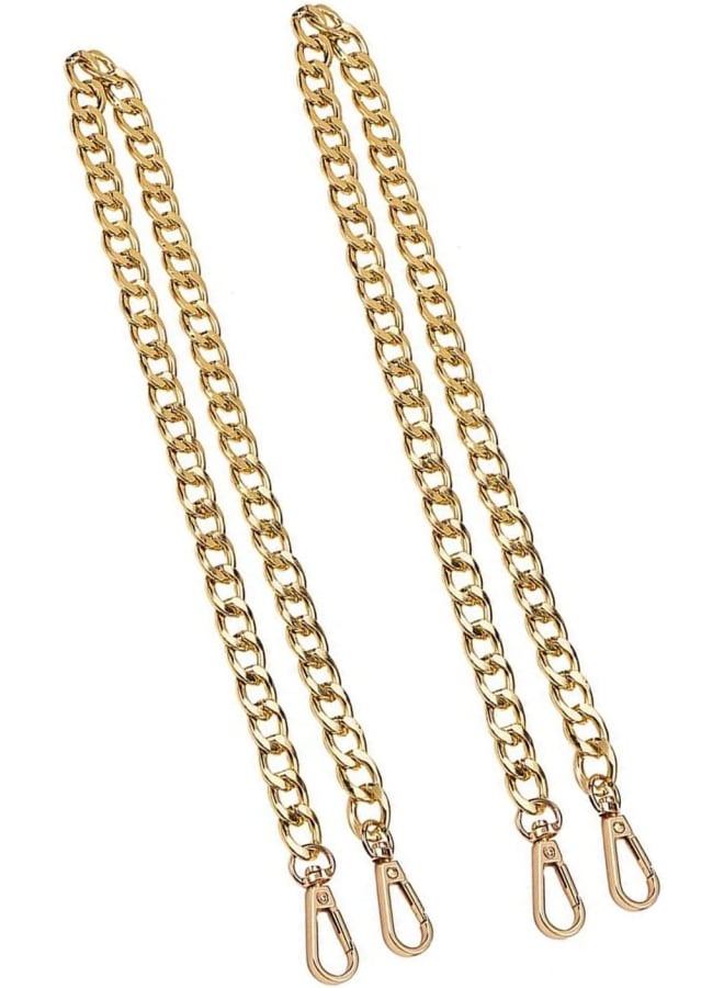 Generec "2 Pcs DIY Purse Chain Strap Handbag Chain with Buckles Metal Chain Bag Accessories for Shoulder Bags, Messenger Bags  - Image 1