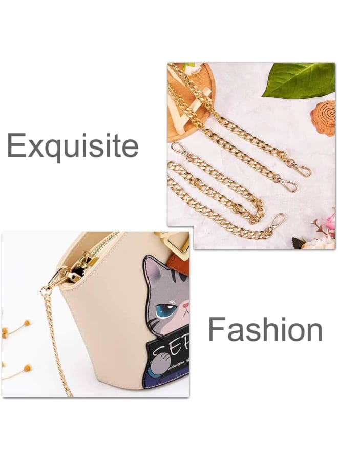 Generec "2 Pcs DIY Purse Chain Strap Handbag Chain with Buckles Metal Chain Bag Accessories for Shoulder Bags, Messenger Bags  - Image 5