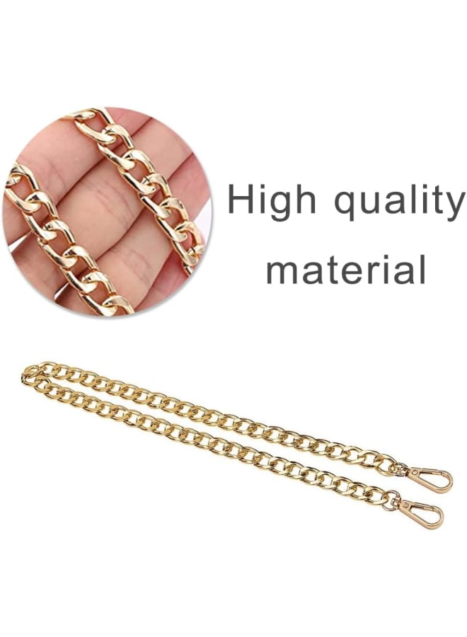 Generec "2 Pcs DIY Purse Chain Strap Handbag Chain with Buckles Metal Chain Bag Accessories for Shoulder Bags, Messenger Bags  - Image 3