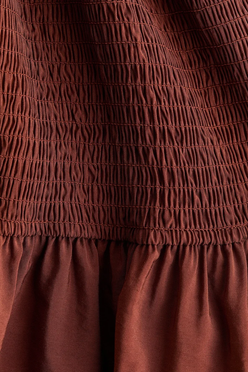 H&M  Flounced off-the-shoulder dress for Women | Best Price UAE