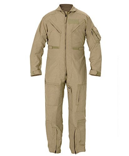 Propper Men's CWU 27/P Nomex Flight Suit, AF Tan, 42 Regular - Image 4