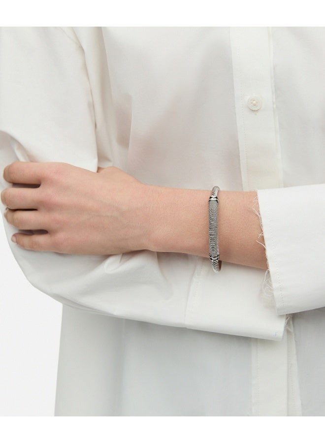 Ipekyol Contrast Textured Bracelet  - Image 2