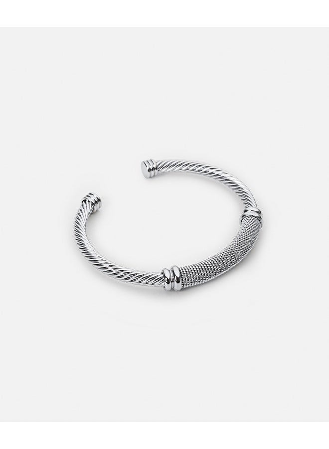 Ipekyol Contrast Textured Bracelet  - Image 3