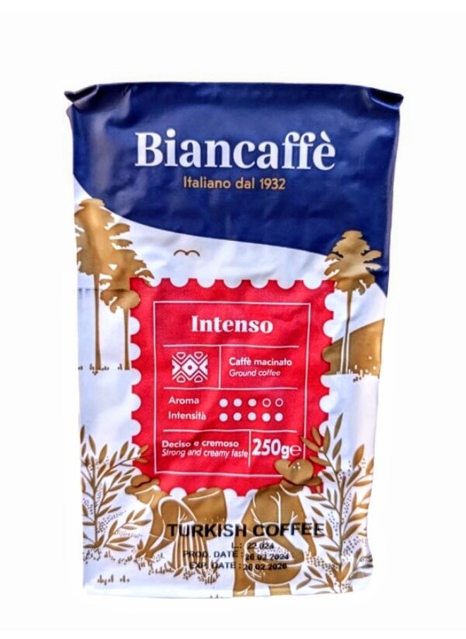 Biancaffe turkish coffee intenso biancaffe mediam roast 