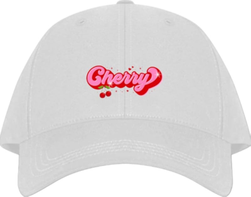 Cherry Planets unisex baseball cap White
