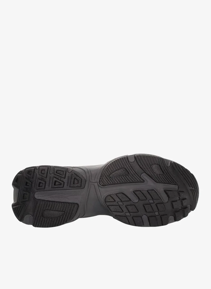 Lumberjack BLACK Men MONEY Panelled Lace-Up Sneakers for Men | Best Price UAE