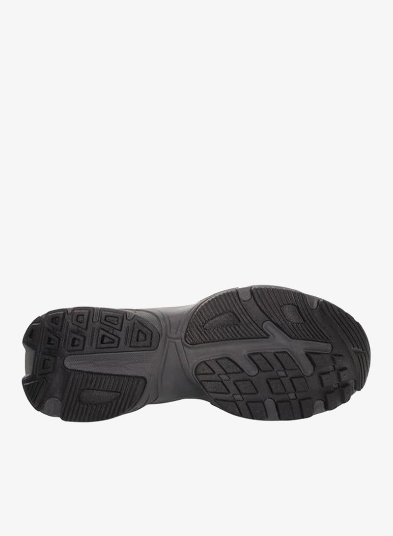 LUMBERJACK Men MONEY Panelled Lace-Up Sneakers - Image 4