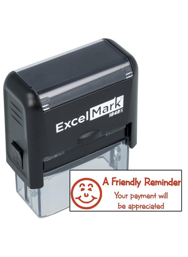 إكسلمارك سيتم تقدير دفعتك - ختم تحصيل الفواتير بالحبر الأحمر ذاتي الحبر - Image 1