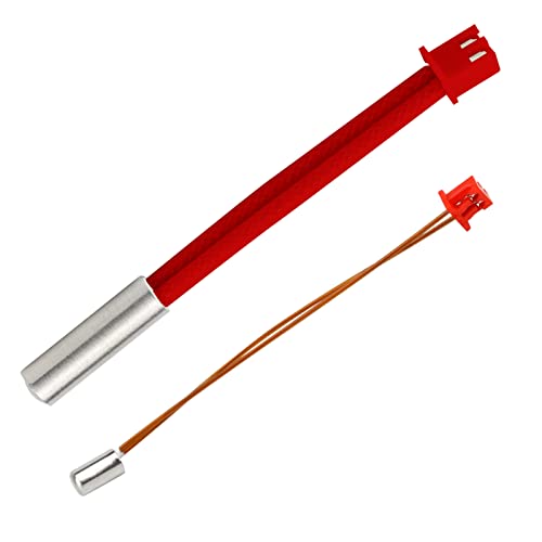 DORUNDEA Sprite Extruder Pro Kit 300℃ Cartridge Heater 24V 40W + Thermistor NTC100K High Temperature Sensor Compatible with Creality Ender 3 S1 Pro, CR10 Smart Pro, Sermoon V1 3D Printer (Heater thermistor) - Image 1
