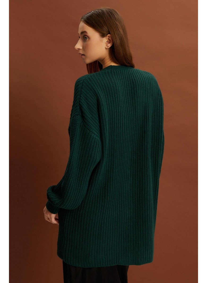 Alexander Gardi Buttoned Long Knit Cardigan (B22-5755-STD)  - Image 5