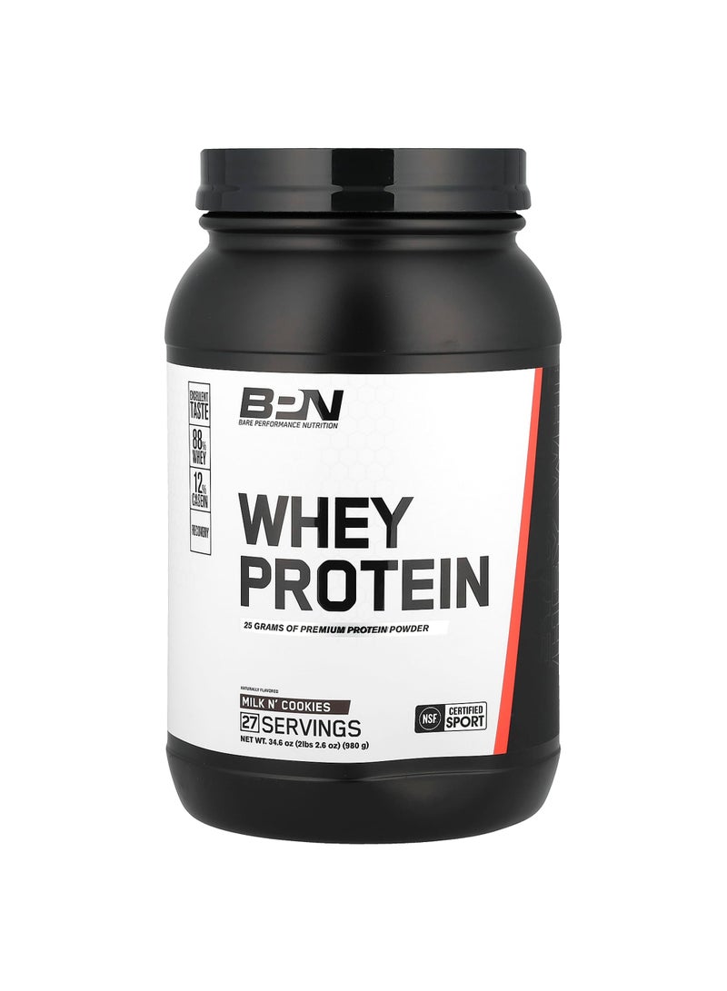 Whey Protein, Milk N' Cookies, 2 lbs 2.6 oz (980 g)